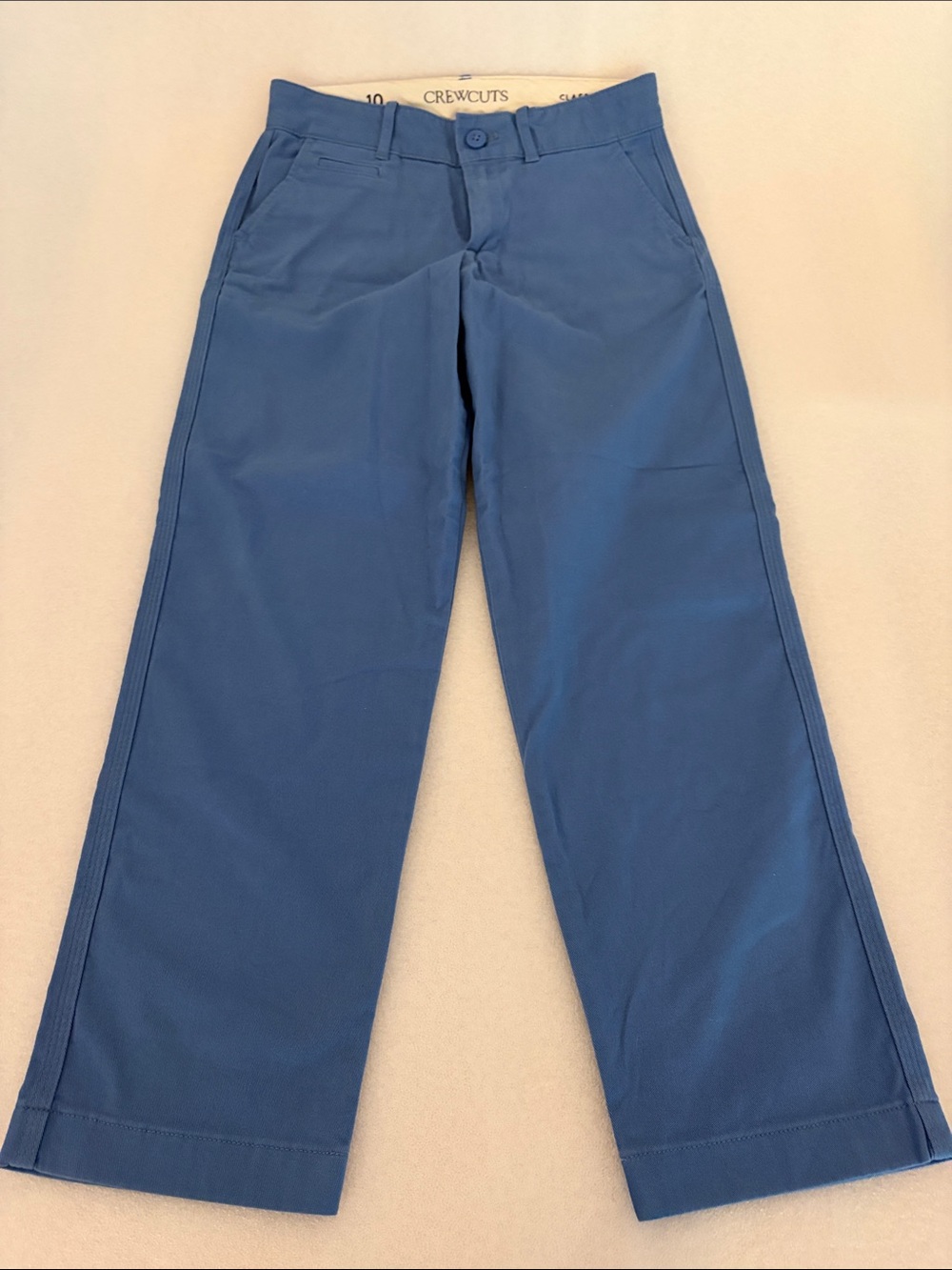 Crewcuts Blue Wide-Leg Chinos